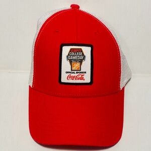 ESPN College Gameday Officially Sponsored Coca-Cola Mesh Panel Cap  O/S